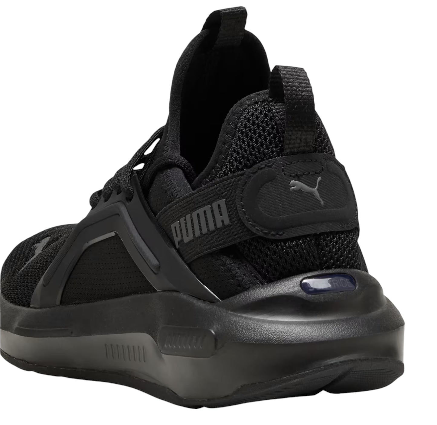 .Puma Enzo 5 Jr Youth Softride - Black - (401510 01) - F2 - R1L10