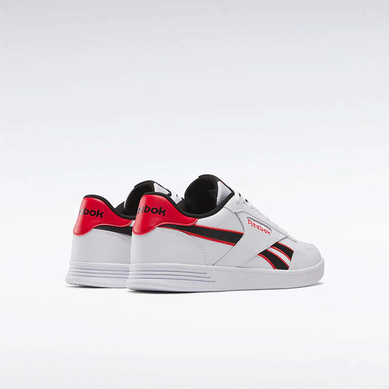 .REEBOK COURT ADVANCE - WHITE/BLACK/RED - (100202579) - RWR - R1L5