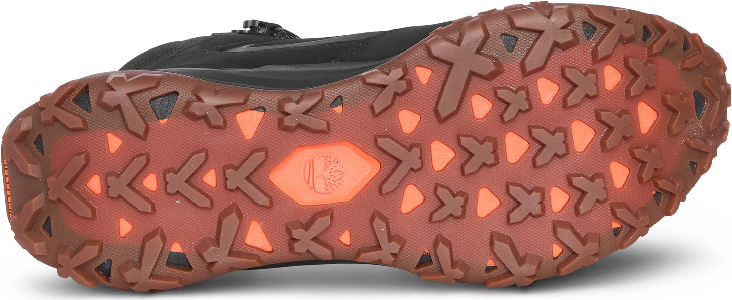 .Timberland Men's Motion Access Mid Waterproof Hiking Boots - Black Leather - (T10ABS441BK) - MAW - R2L13