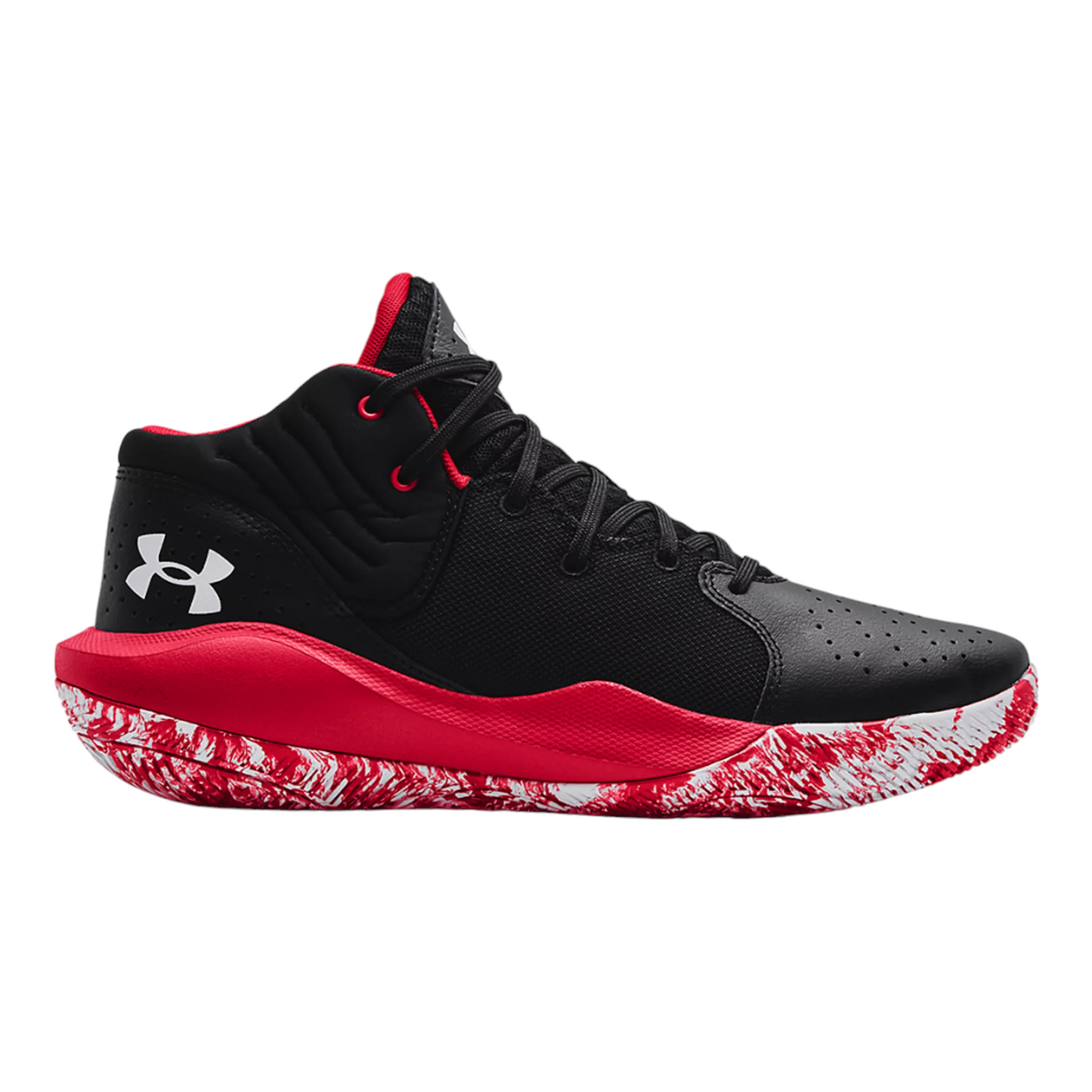 .UNDER ARMOUR MENS JET '21 - BLACK/RED/WHITE - (324260-002) - UR - R2L17