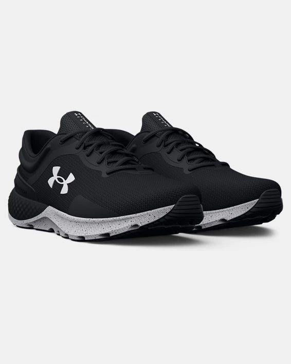 .Under Armour Mens Charged Escape 4 Black/Black/White - (3025420-002) - PE5 - R2L12
