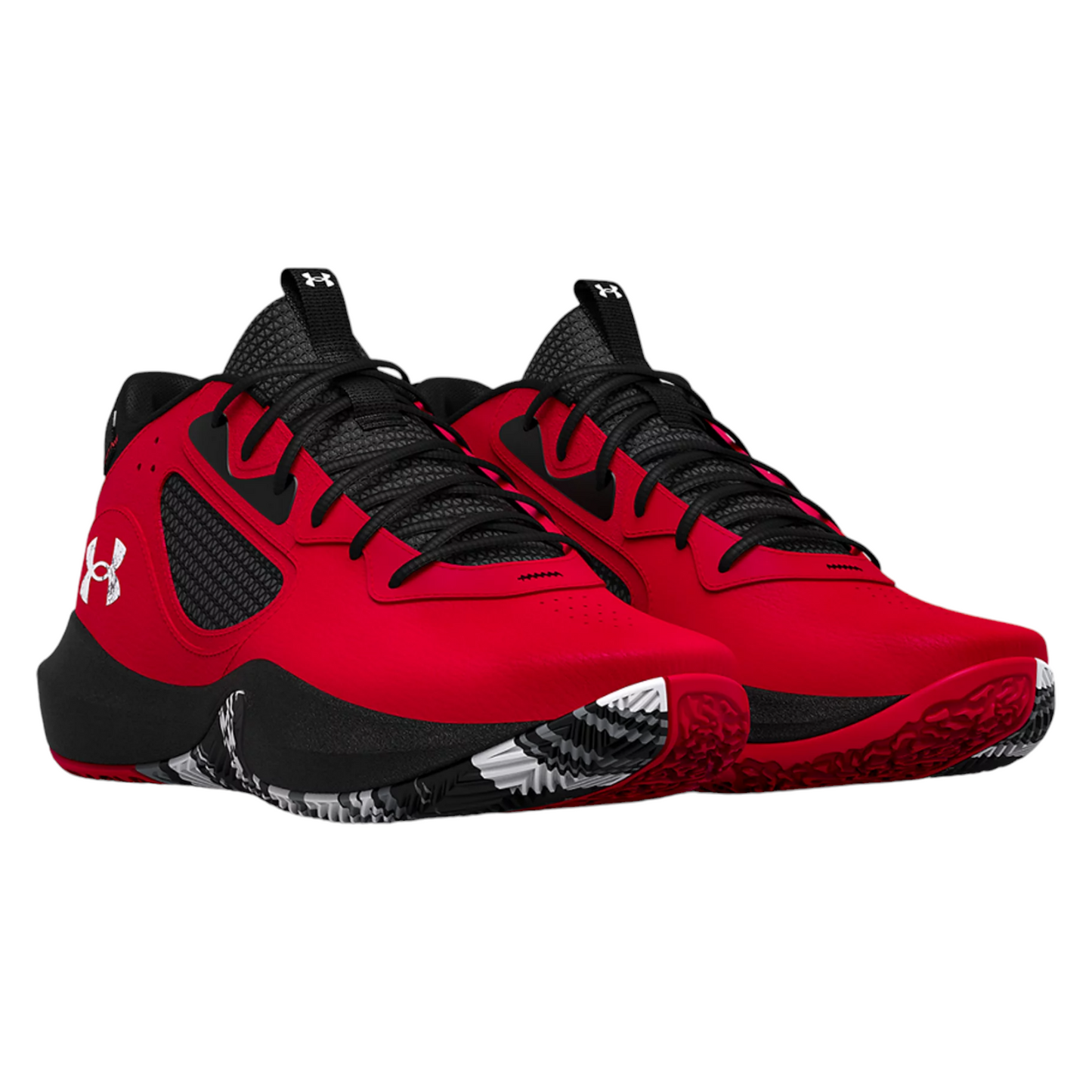 - UNDER ARMOUR MENS LOCKDOWN 6 RED/BLACK/WHITE (3025616 600) - DOW - R2L17
