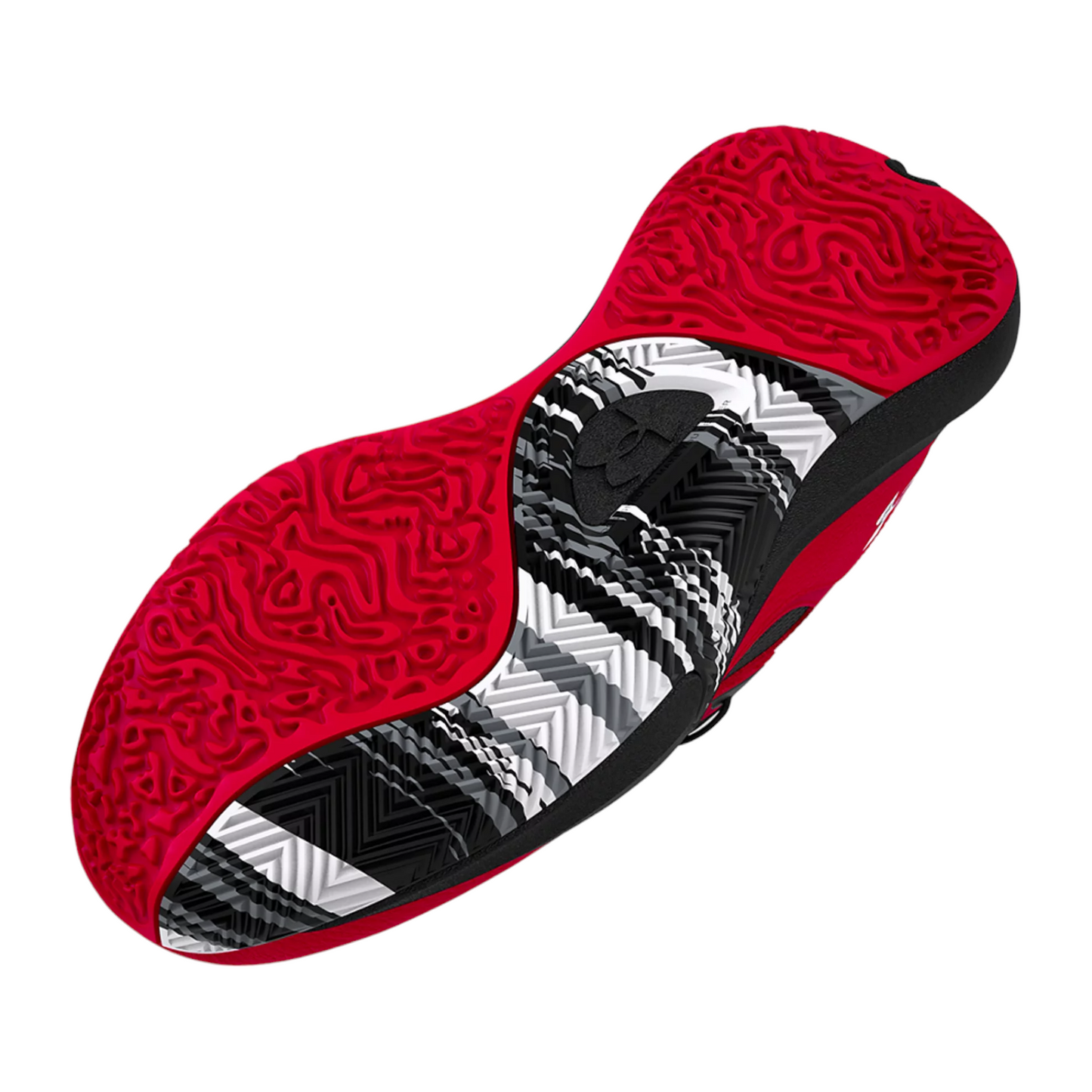 .UNDER ARMOUR MENS LOCKDOWN 6 RED/BLACK/WHITE (3025616 600) - DOW - R2L17