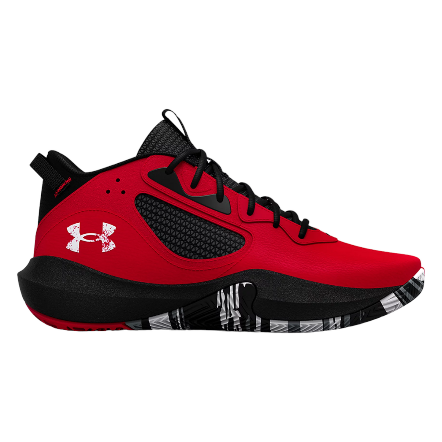 - UNDER ARMOUR MENS LOCKDOWN 6 RED/BLACK/WHITE (3025616 600) - DOW - R2L17