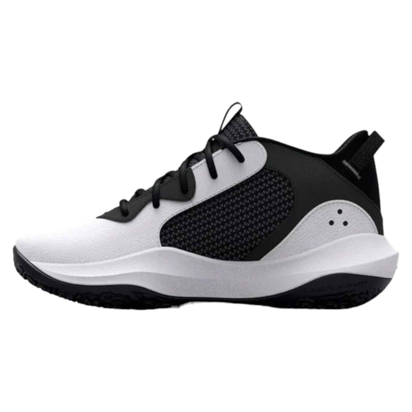 - UNDER ARMOUR MENS LOCKDOWN 6 WHITE/JET GREY/ BLACK (3025616 101) - UL6 - R2L11