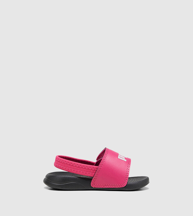 .Puma Popcat 20 Toddler Backstrap Slide Sandals - (37386218_PINK) - BC8 - R1L10