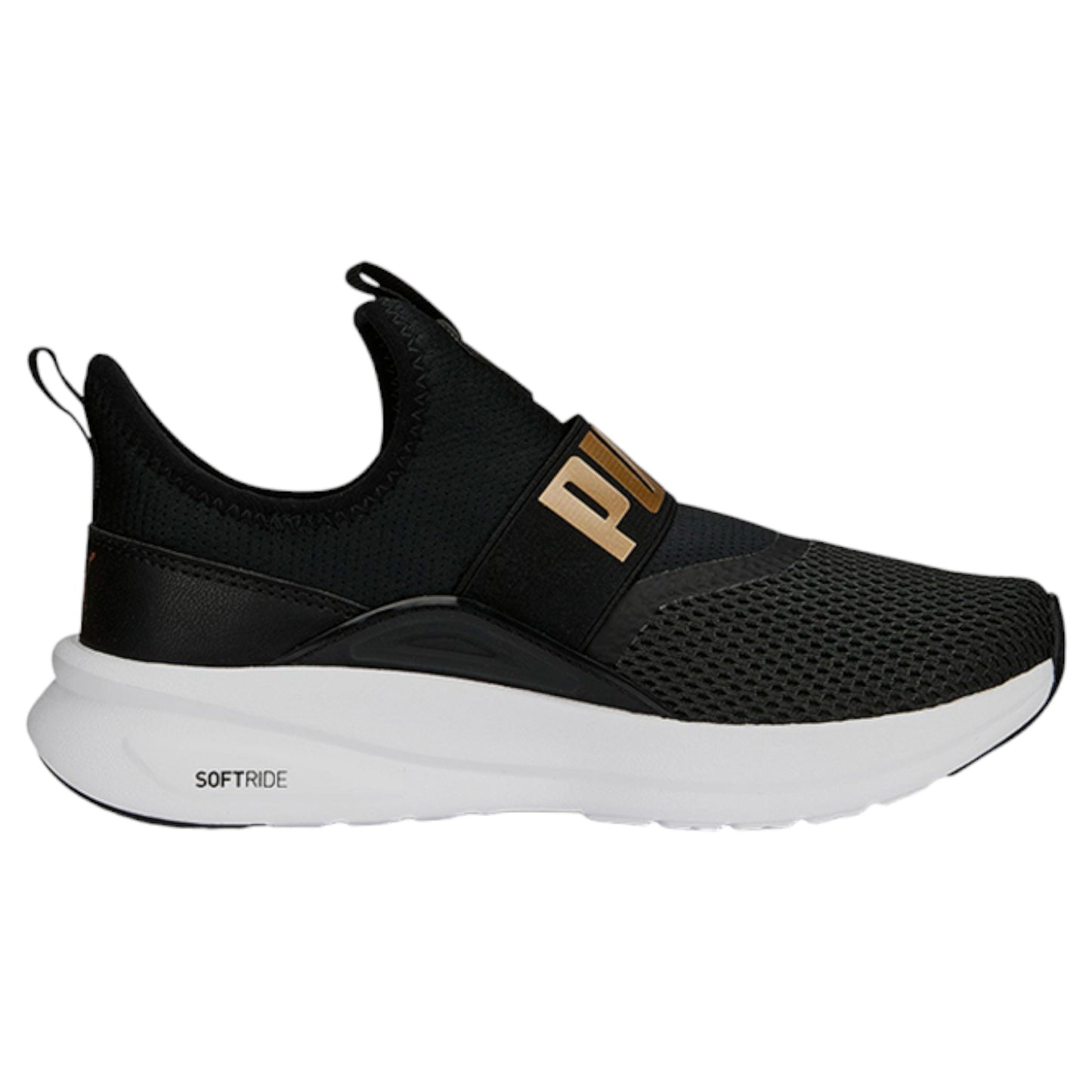 .PUMA MENS ENZO EVO SLIPON SPECKLE Black/Gold/White (378294 02) - KL - R1L5