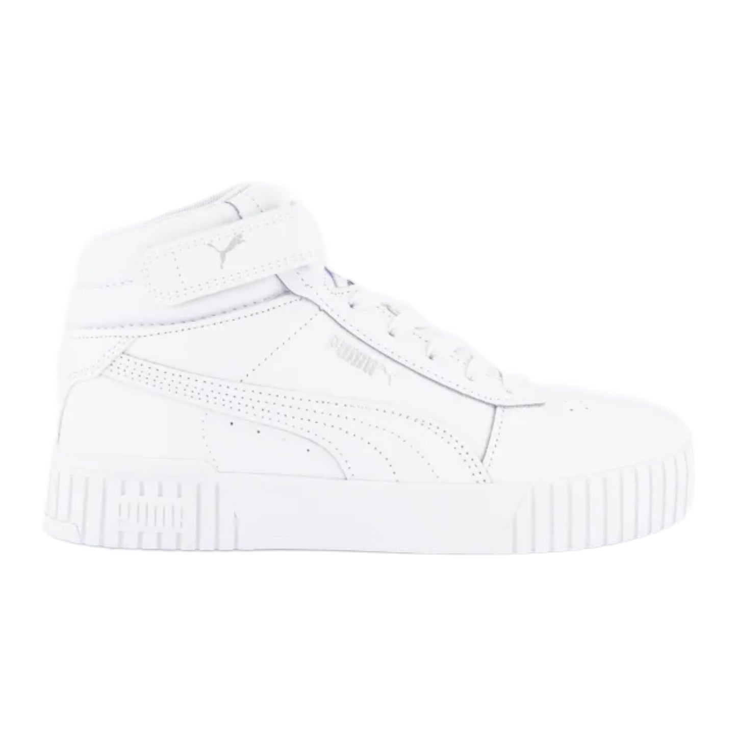 .Puma Womens Carina 2.0 Mid White - (385851 02) - TF3 - R1L5
