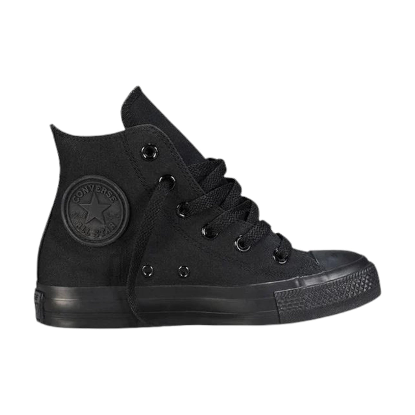 .Converse Kids/Youth All Star Black Mono Hi Top - (3S121C) - B - R1L1