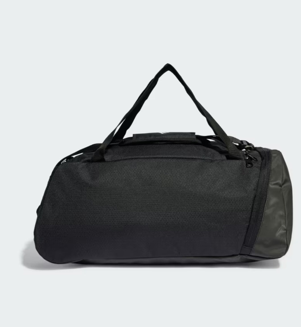 .ADIDAS ESSENTIALS 3-STRIPES DUFFEL BAG EXTRA SMALL - BLACK - (IP9861) - C10