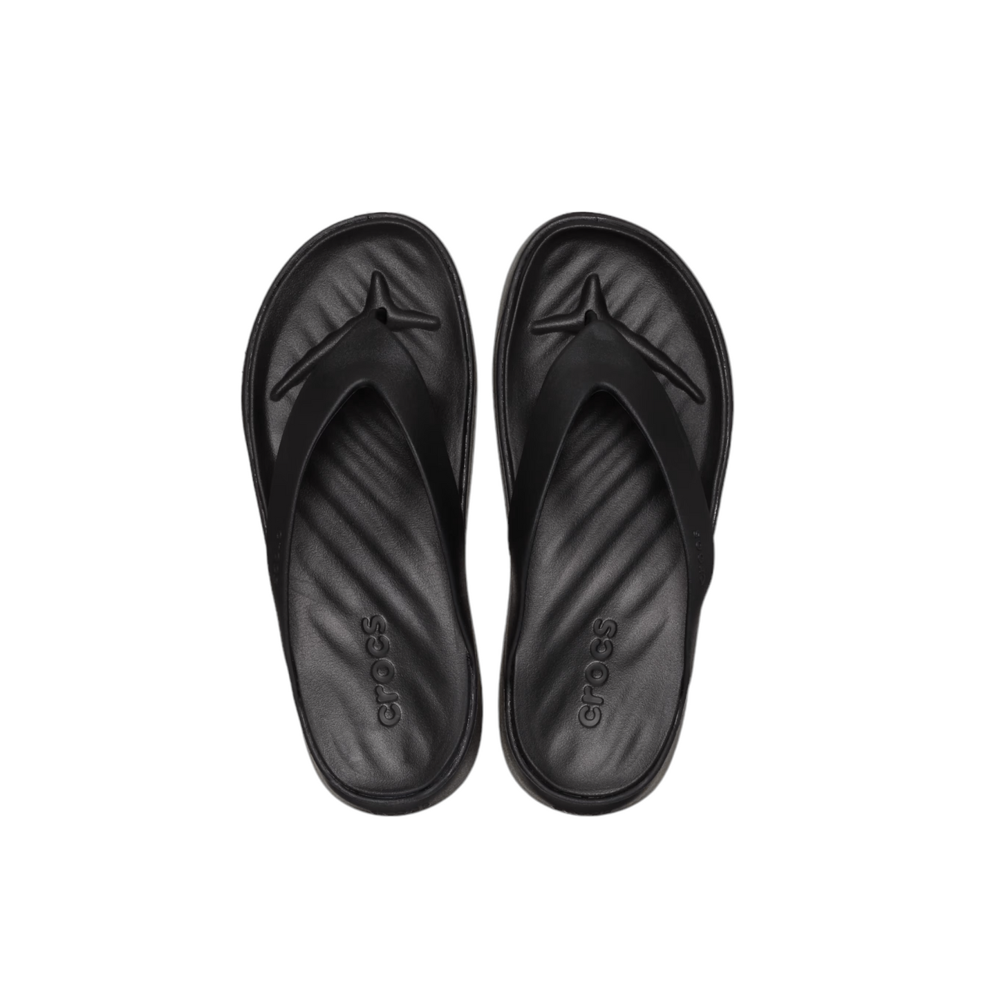 - Crocs Womens Getaway Flip Black - (209589 001) - F