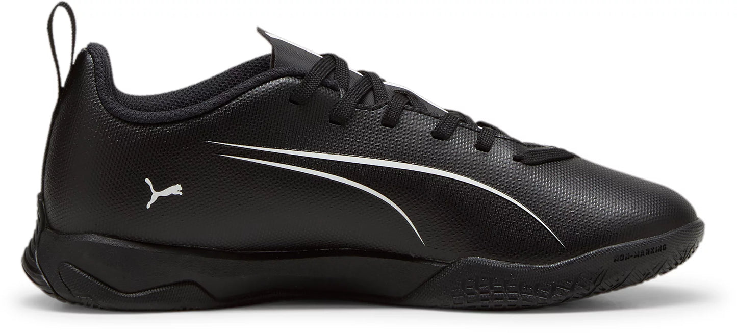 .PUMA ULTRA 5 PLAY Junior YOUTH Unisex Football Boots - BLACK/WHITE - (107913 02) - JR5 - R2L13