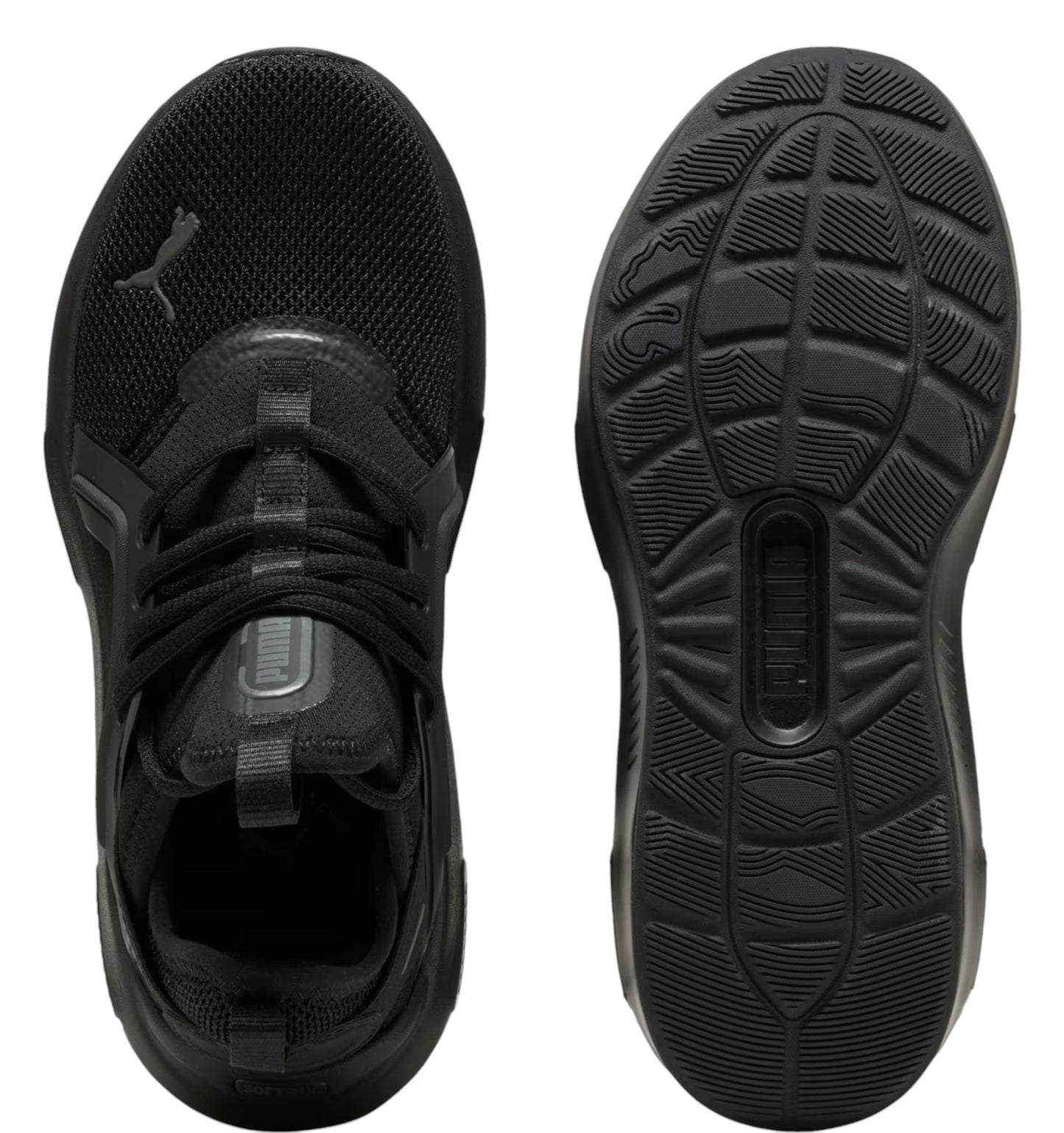 .Puma Enzo 5 Jr Youth Softride - Black - (401510 01) - F2 - R1L10