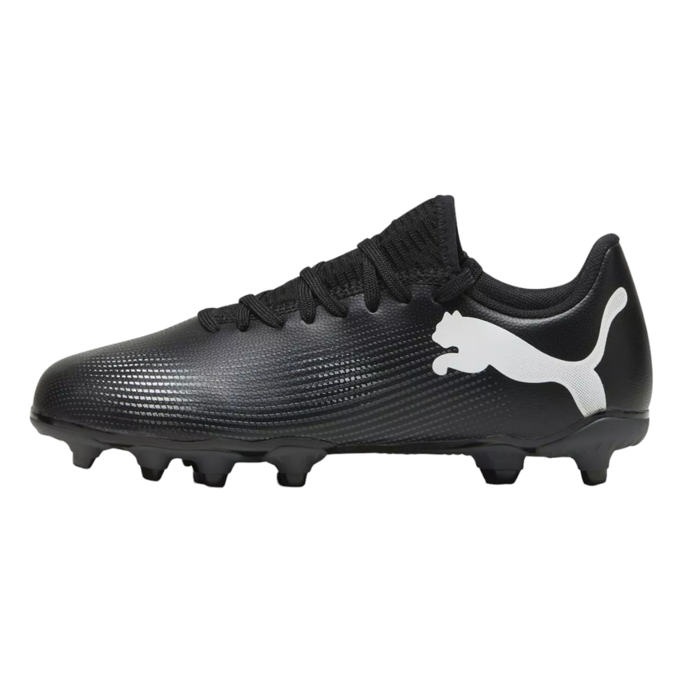 .PUMA FUTURE 7 PLAY FG/AG Junior YOUTH Unisex Football Boots BLACK/WHITE (107734 02) - K62 - R2L17