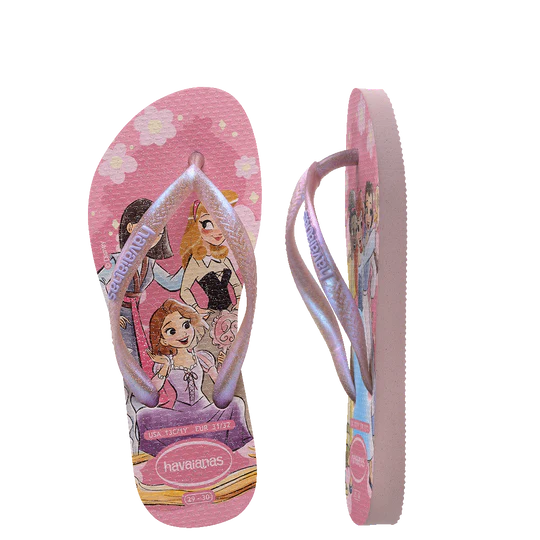 .Havaianas Kids Slim Princess LILAC / BREEZE 5020 - (KIDSSLIMPRINCESS) - HVPRI - F