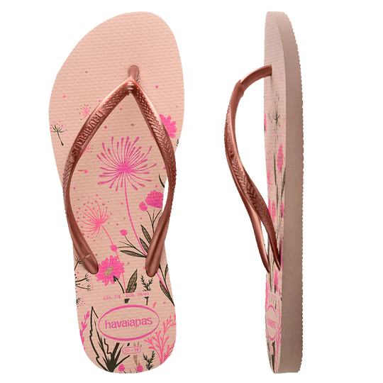 + Havaianas Womens Slim ORGANIC Flip Flops  - HV22G - F