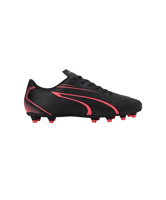 .Puma VITORIA FG/AG Men's Football Boots - Black/Glowing Red - (107483-09) - BGR - R2L17