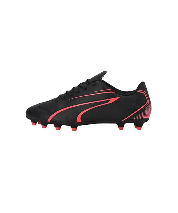 .Puma VITORIA FG/AG Men's Football Boots - Black/Glowing Red - (107483-09) - BGR - R2L17