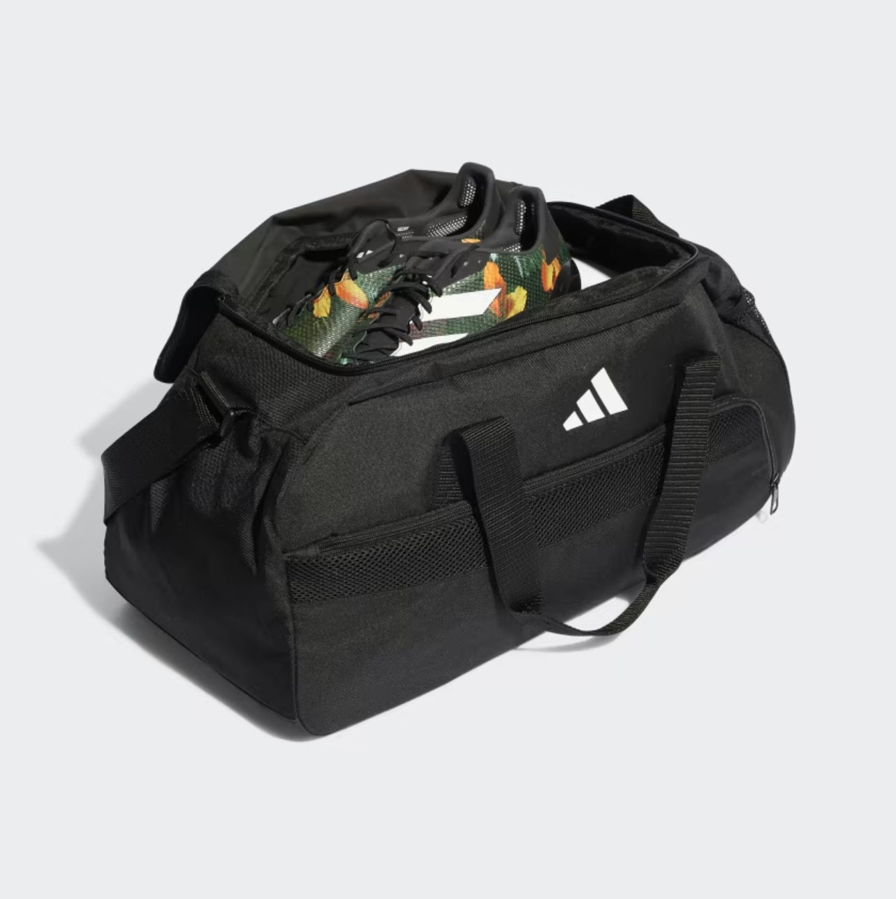 - Adidas TIRO LEAGUE DUFFEL BAG SMALL BLACK/WHITE - (HS9752) - F