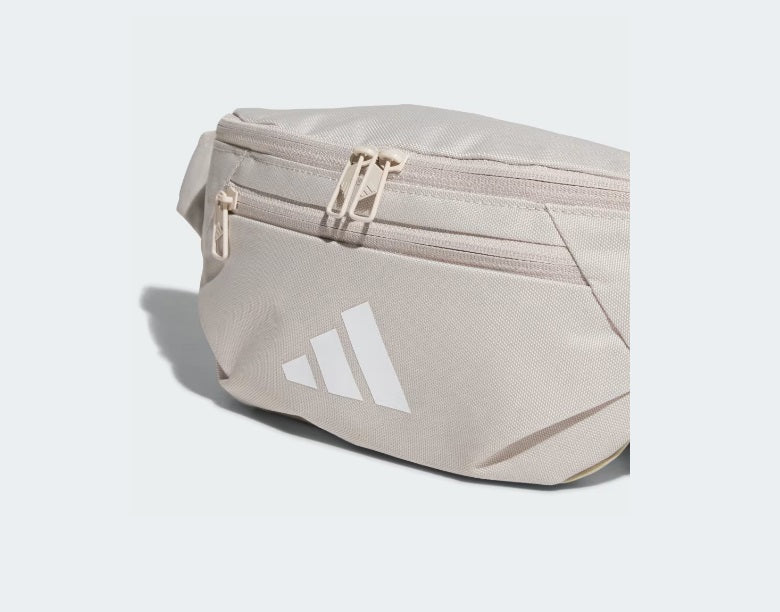 .Adidas Essentials Waist Bag (Pouch) - BEIGE - (JM7156) - F