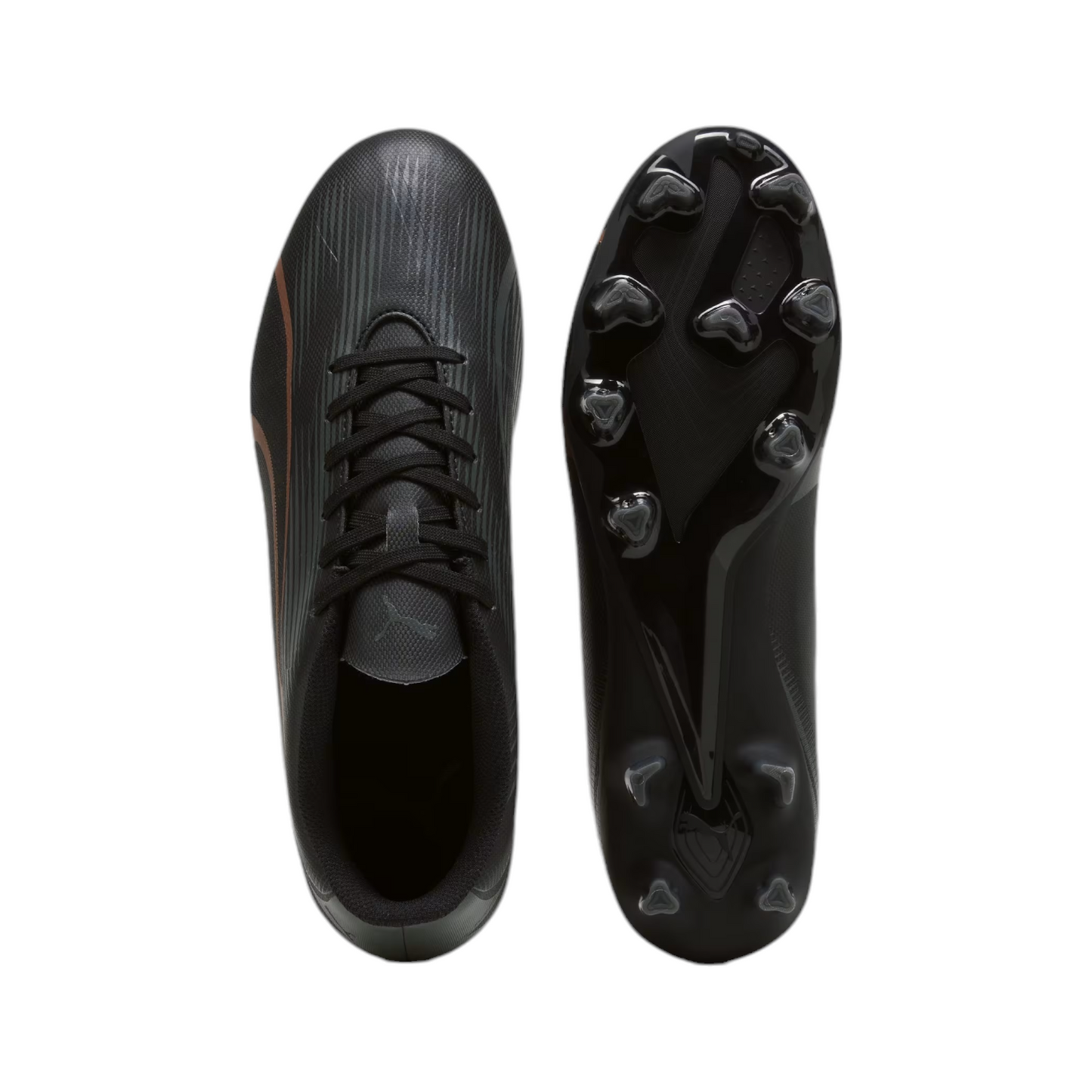 - Puma ULTRA PLAY FG/AG Men's Football Boots Black/Copper Rose - (107763 02) - ST6- R2L17