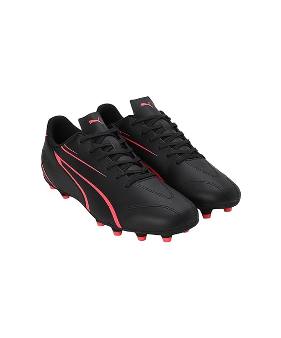 .Puma VITORIA FG/AG Men's Football Boots - Black/Glowing Red - (107483-09) - BGR - R2L17