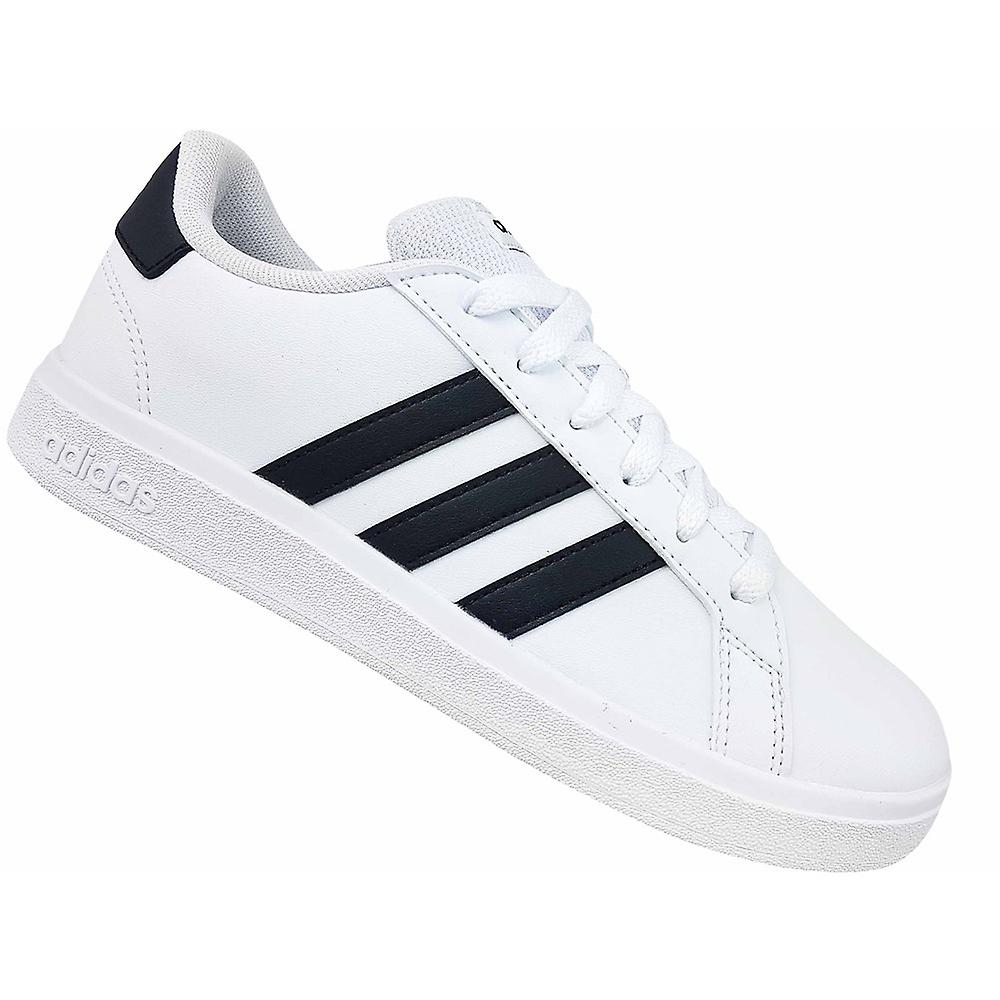 .ADIDAS YOUTH GRAND COURT 2.0 - WHITE/BLACK - (GW6511) - GC9 - R2L14