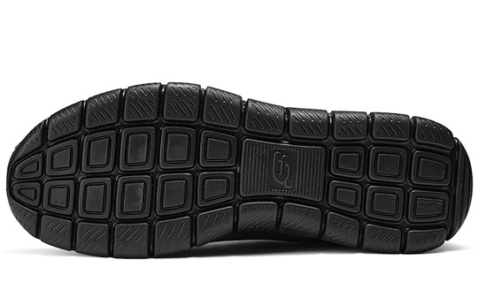 .Skechers Mens Track Broader - BLACK - (232698.BBK) - YVC - R2L15