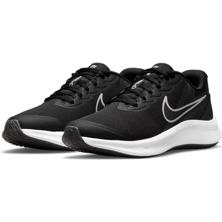 .Nike Youth Star Runner 3 - BLACK/WHITE - (DA2776-003) - T3 - L/P