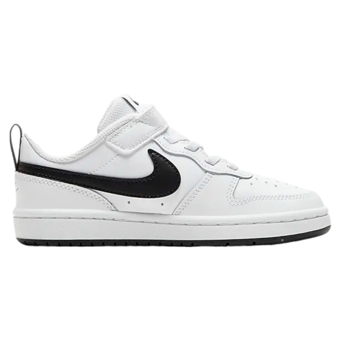 .Nike Kids Court Borough Low 2 White/Black - (BQ5451 104) / (DV5457 104) - CB4 - R1L2