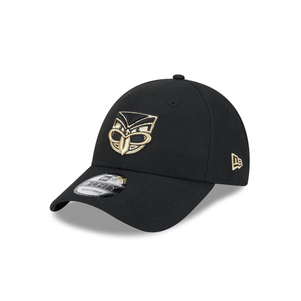 .New Era 940 NEW ZEALAND WARRIORS NRL SUPPORTER SNAPBACK - BLACK/GOLD - (60671510) - F