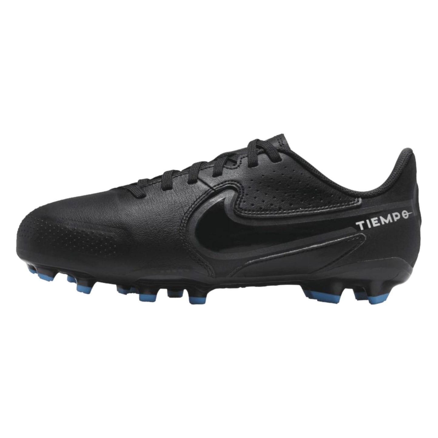 Nike Junior Legend 9 Academy FG/Mg Black/Blue - (DA1333 001) - ACM - R2L17