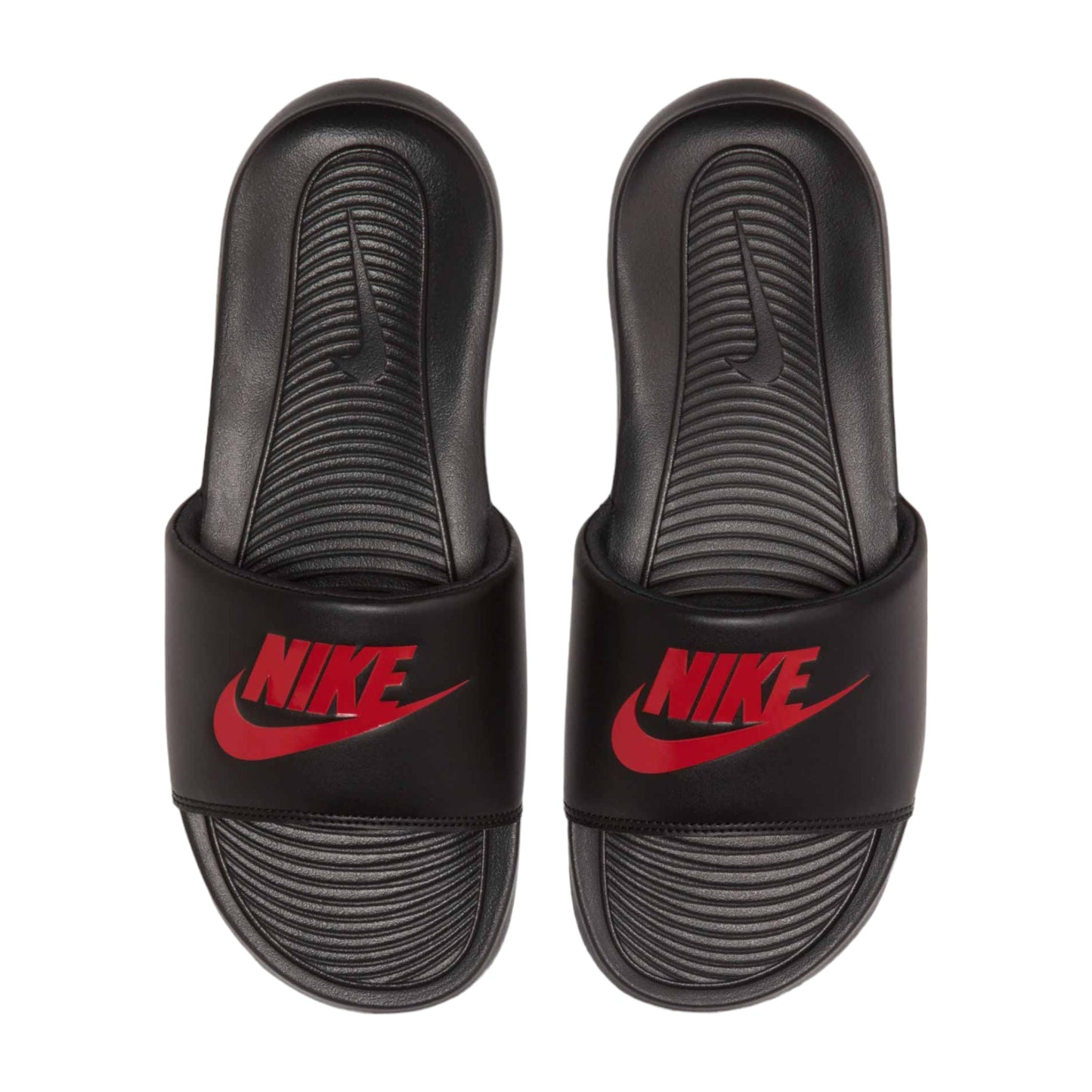 Nike Unisex Victori One Slides Black / Red - (CN9675 004) - ZI - R2L15