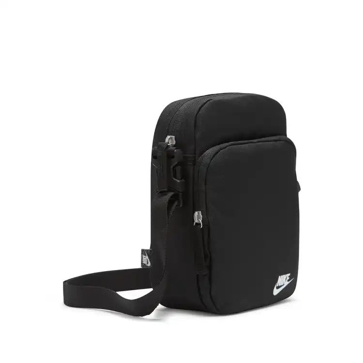 .Nike Heritage Crossbody Bag 4 Litres - BLACK/WHITE - (DB0456-010) - F