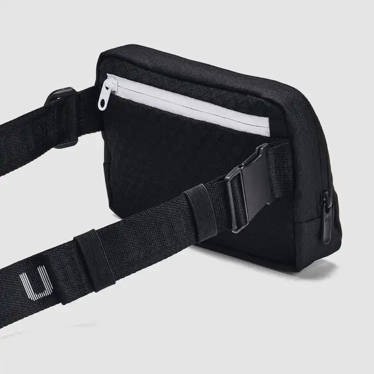 .Under Armour Loudon Xbody Waist Bag - Black/White - (1378418-001) - F
