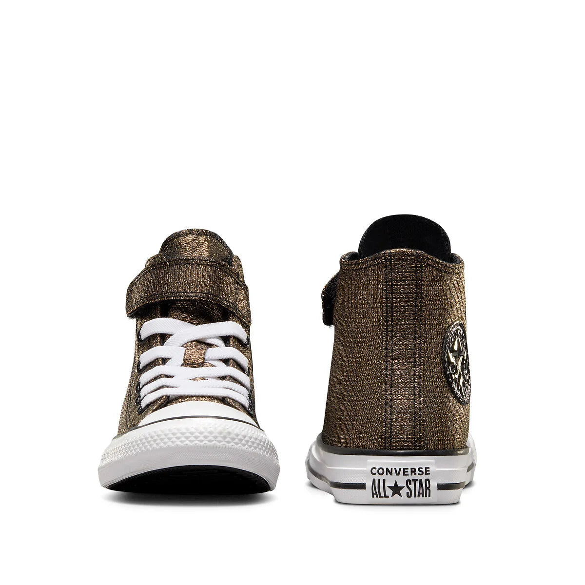 - Converse Chuck Taylor Kids Sparkle Party High Top Canvas - (A05504) - GG - R1L8