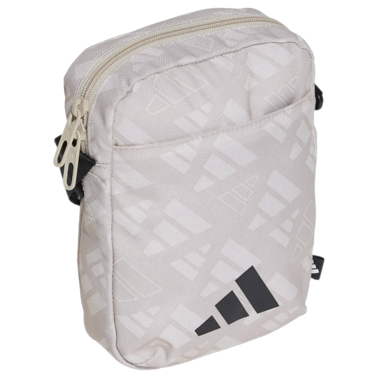 .ADIDAS TRAINING ORGANIZER SHOULDER BAG - Beige / Orbit Grey / Black - ( JG5871 ) - F