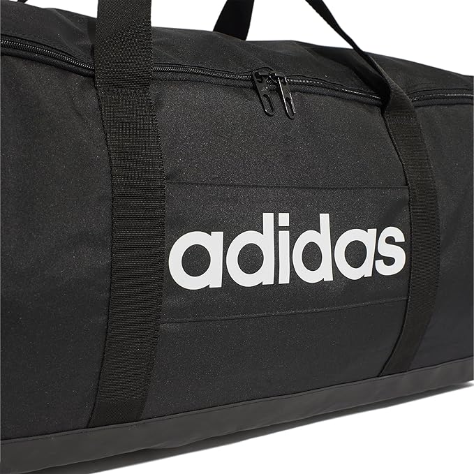 .Adidas Liner Duffel Bag LARGE - Black/Black/White - (JE8344) - C26