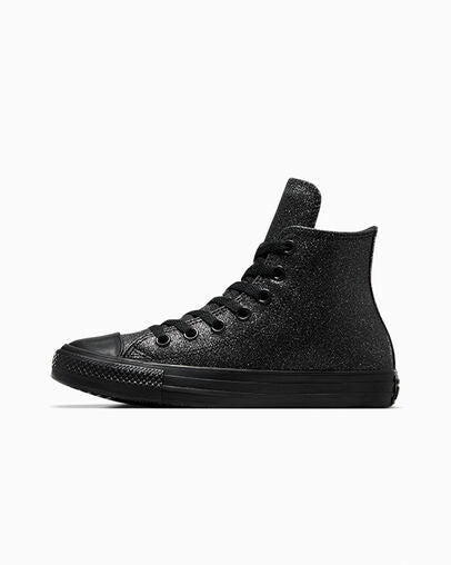 - Converse Chuck Taylor Womens Sparkle Party HI BLK - (A05432) - BPT - R1L8