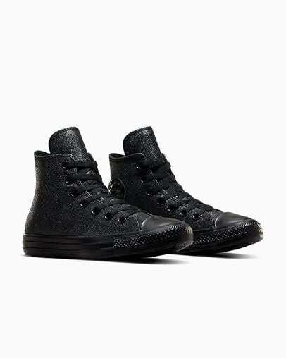 - Converse Chuck Taylor Womens Sparkle Party HI BLK - (A05432) - BPT - R1L8