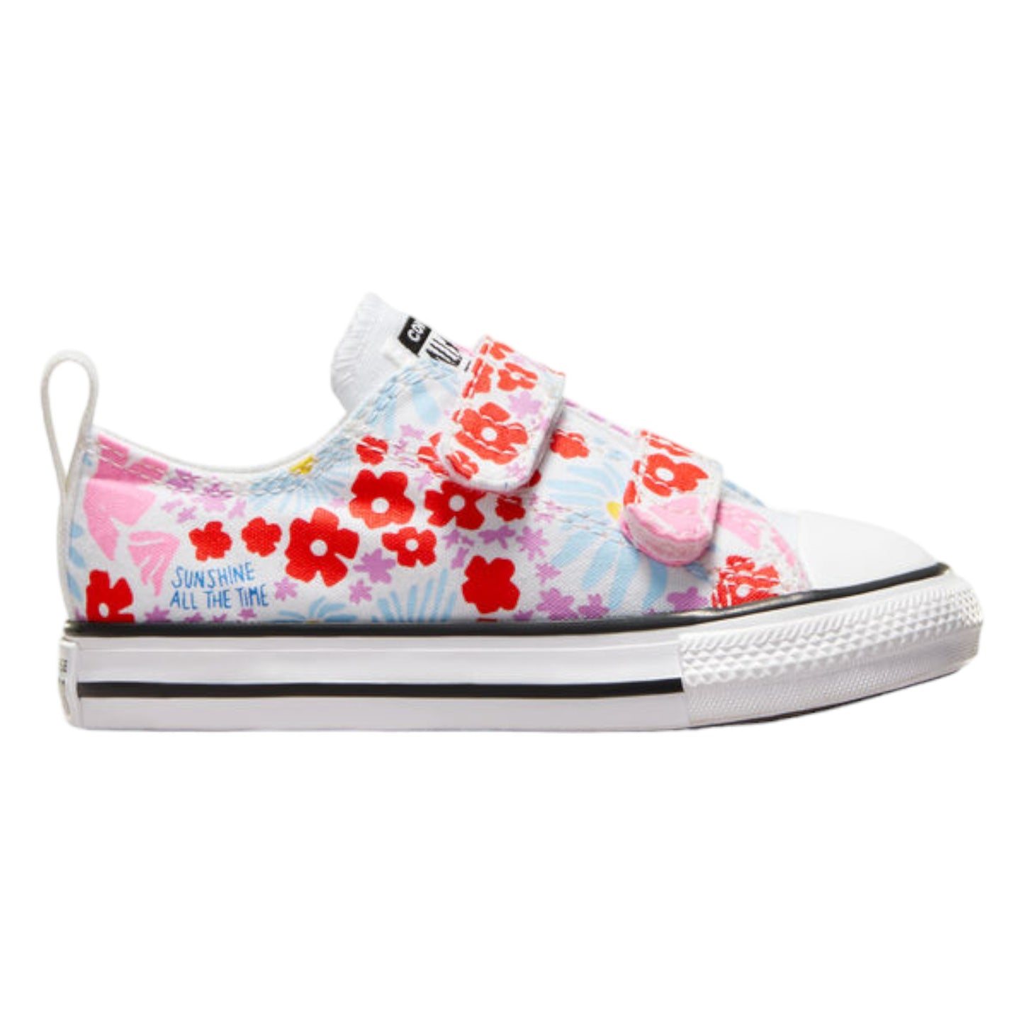 .Converse INF CT 2V NATURE IN BLOOM WHITE Toddler - WHITE/ BLUE SLUSHY /WHITE - (06340) - SKY - R1L1