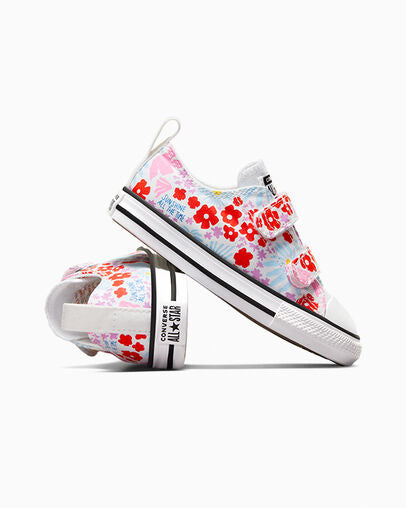 .Converse INF CT 2V NATURE IN BLOOM WHITE Toddler - WHITE/ BLUE SLUSHY /WHITE - (06340) - SKY - R1L1