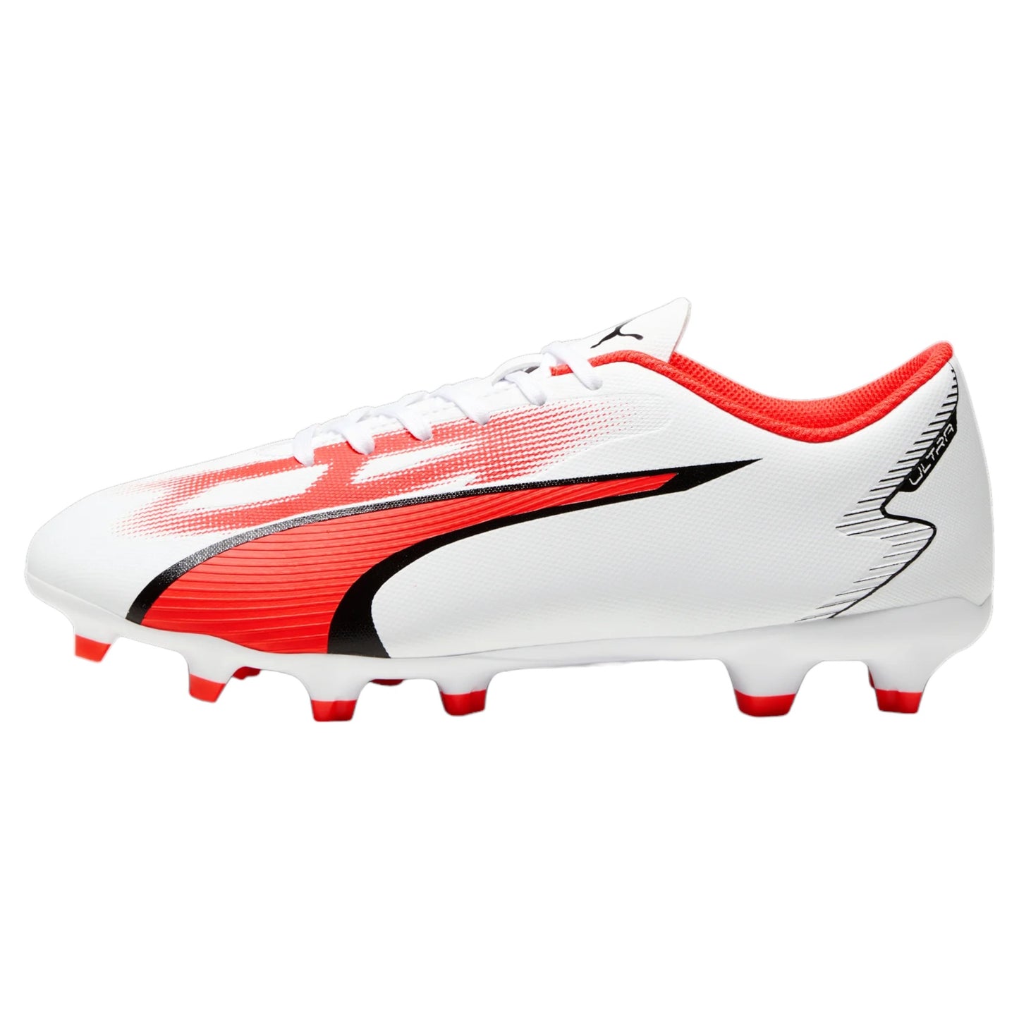 - Puma ULTRA PLAY FG/AG Men's Football Boots White Fire Orchid - (107423 01) - UP6 - R2L17