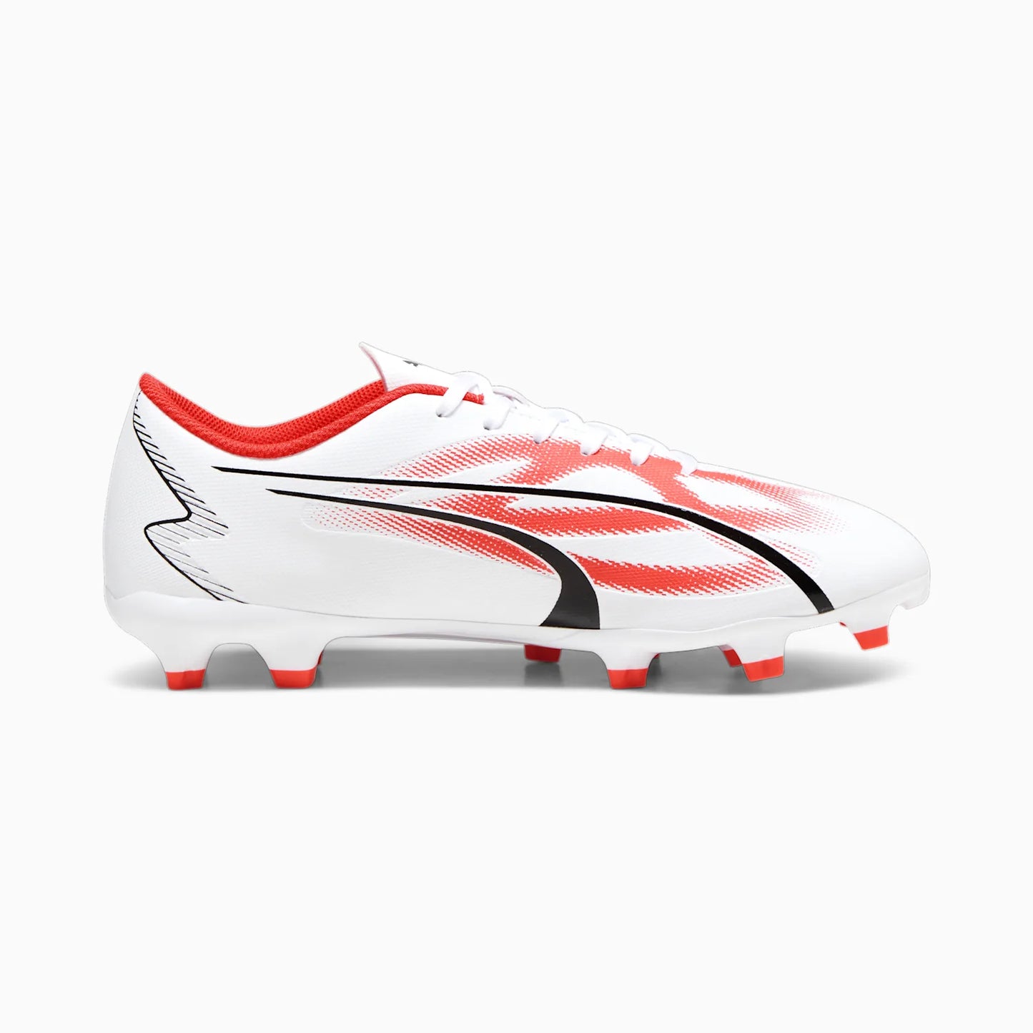 - Puma ULTRA PLAY FG/AG Men's Football Boots White Fire Orchid - (107423 01) - UP6 - R2L17
