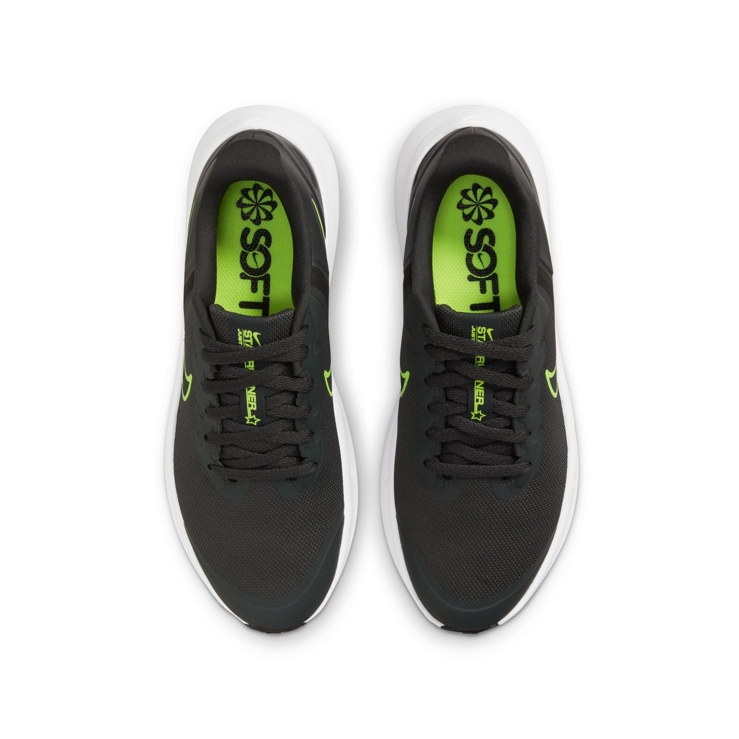 .Nike Youth Star Runner 3 - Smoke Grey/Green (DA2776 004) - GRN - R1L2