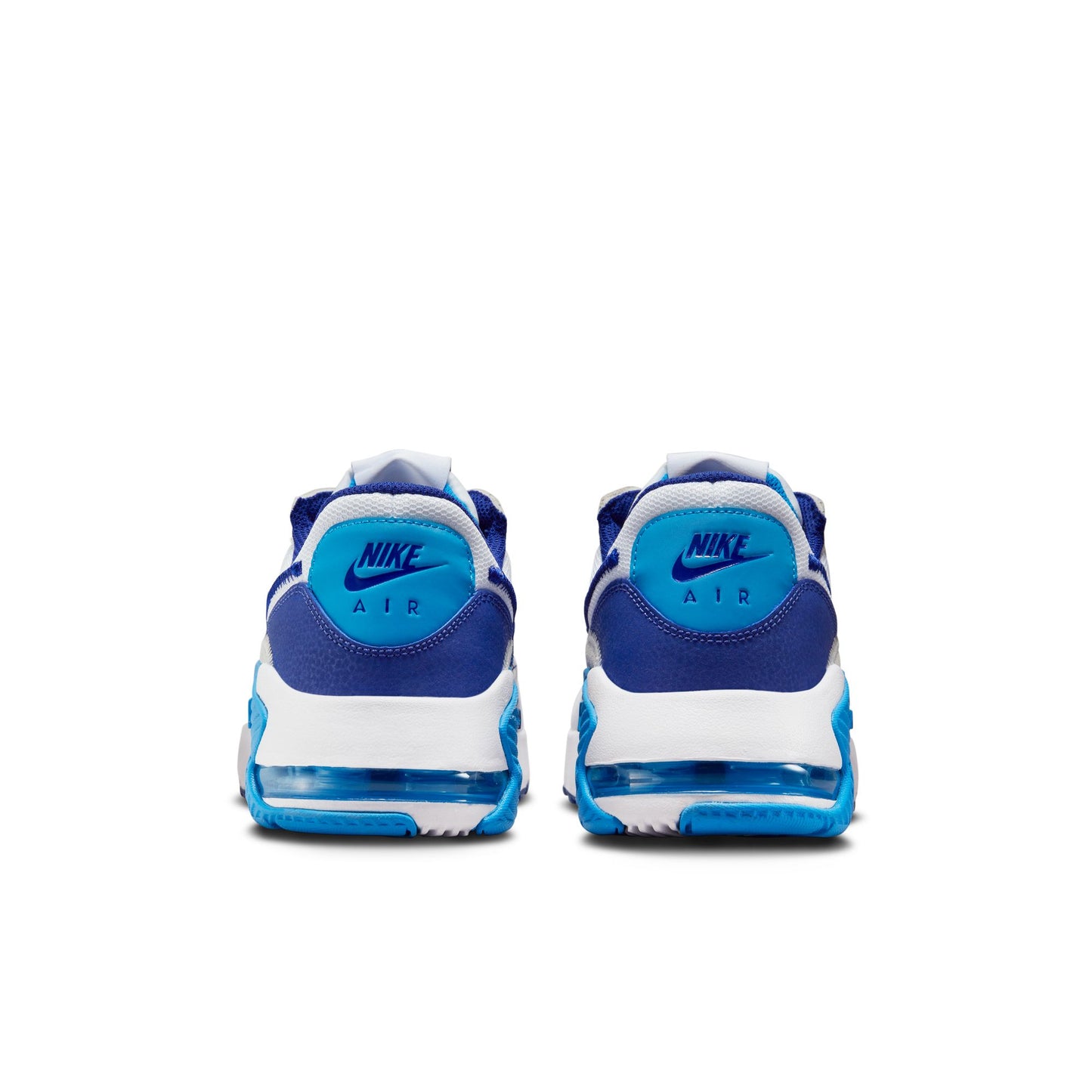 .Nike Air Max EXCEE LIFESTYLE SHOES - WHITE/DEEP ROYAL BLUE-PHOTO BLUE (DZ0795-100) - RY - R1L4