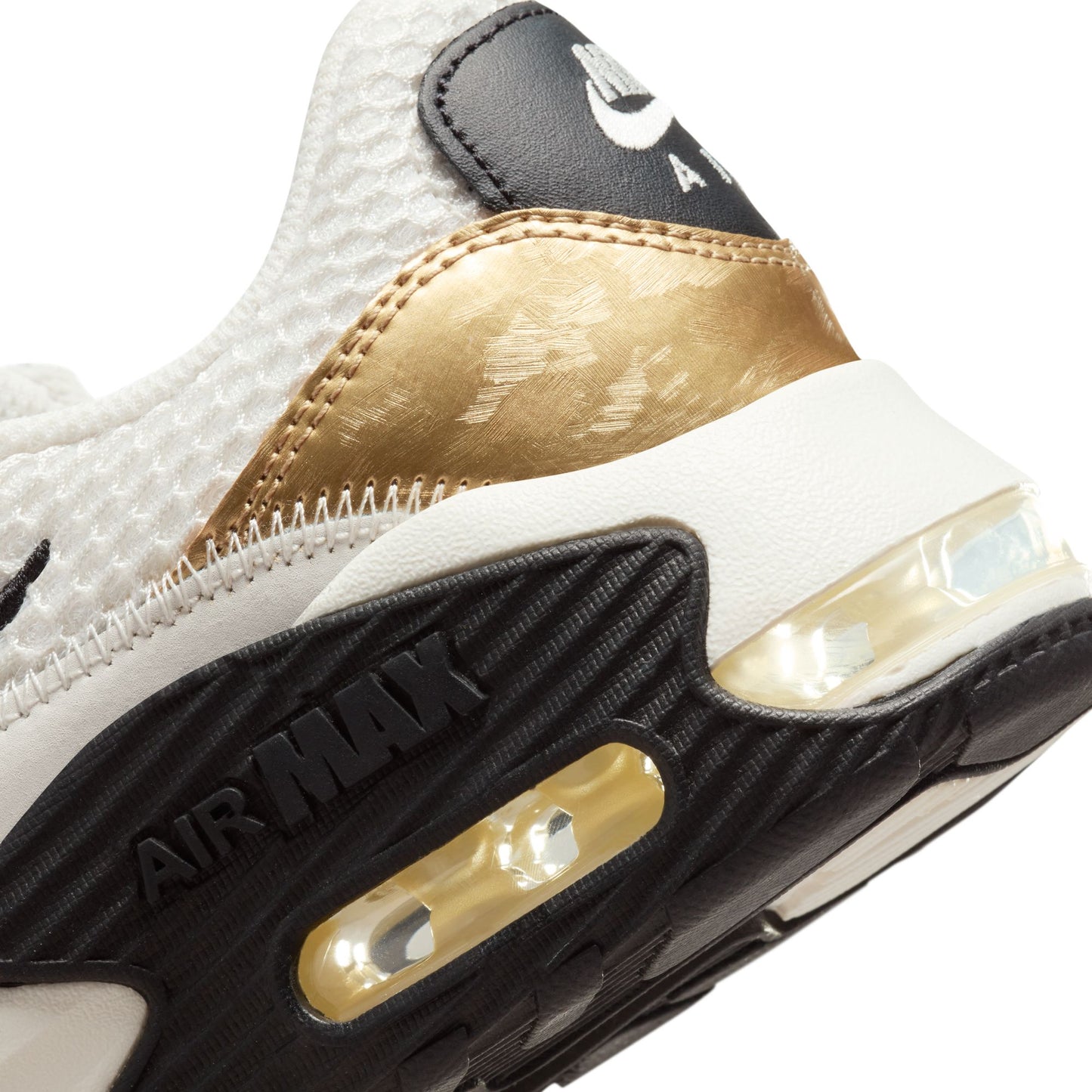 .Nike Womens Air Max Excee - PHANTOM BLACK/METALLIC GOLD - (DZ2619 001) - WX - L/P