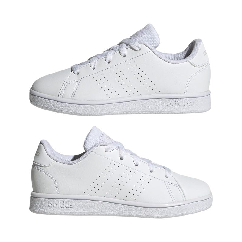 .ADIDAS ADVANTAGE YOUTH SHOES - WHITE - ( IG2511 ) - FIX - R2L13