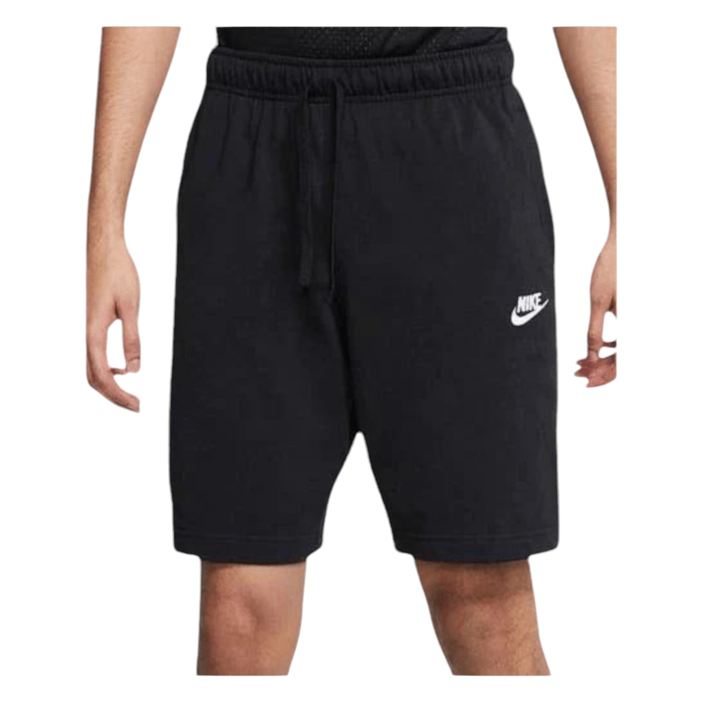 .Nike Mens Club Jersey Shorts BLACK - (BV2772-010) - SH2 - 2,4