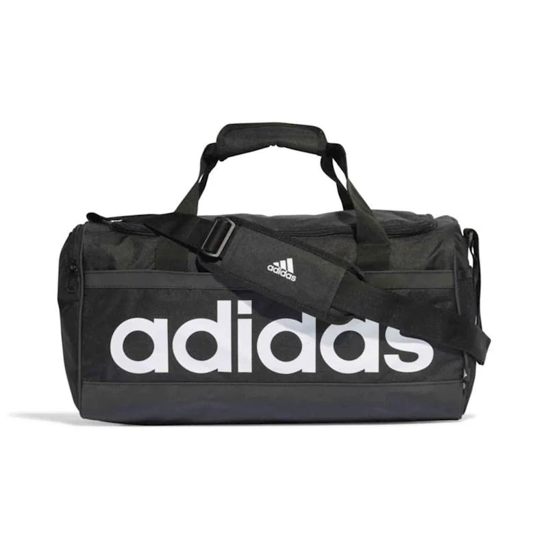 .Adidas Liner Duffel Bag SMALL - BLACK/WHITE - (HT4742) - C17